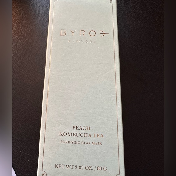 NIB Byroe Peach Kombucha Tea Purifying Clay Mask - Picture 4 of 12